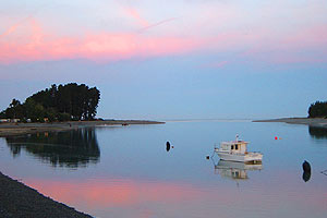 Mapua Estuary, Nelson, top of the South Island of New Zealand