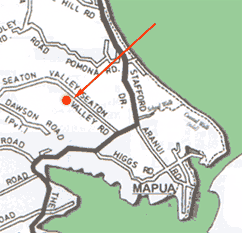 Mapua location map