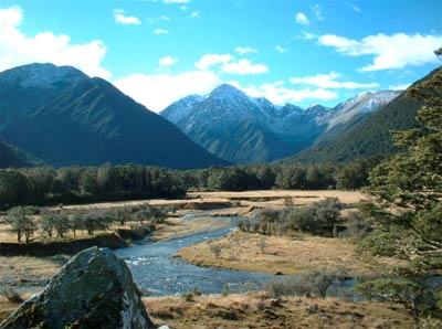 St James walkway, north west South Island of New Zealand