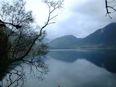Lake Rotoroa from Sabine Hut